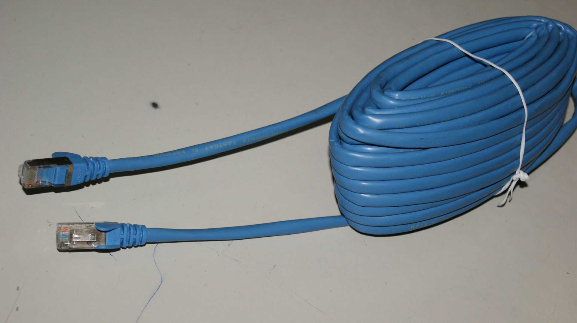 贝尔金 cat5e 超5类屏蔽网线10米,15米,20米,网络信号线